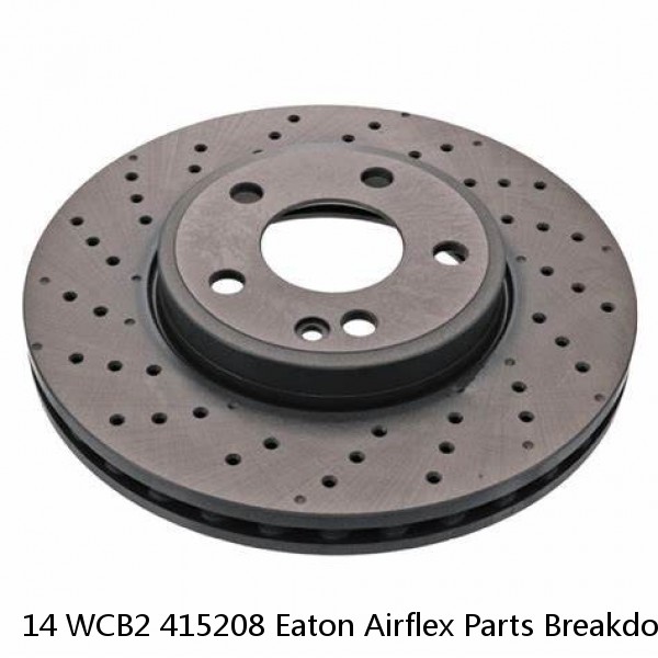 14 WCB2 415208 Eaton Airflex Parts Breakdown of WCB2 Friction Disc Sub-assemblies (Item 7). #2 image